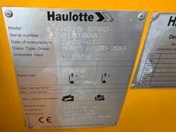 2022 Haulotte Hs15e Pro