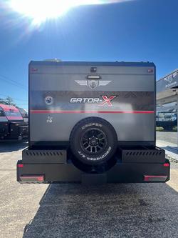 2025 JB Caravans Gator X 17'10 Front Door