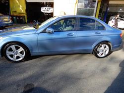 2010 Mercedes-Benz C-Class C200 CGI Classic W204 MY10 Blue