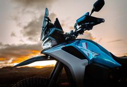 2025 CFMOTO 800MT-X Nebula Black or Zephyr Blue