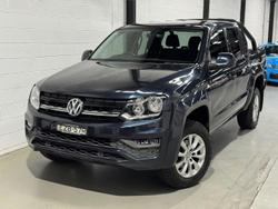 2017 Volkswagen Amarok TDI420 Core Plus 2H MY18 4X4 Constant Starlight Blue