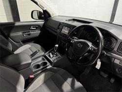 2017 Volkswagen Amarok TDI420 Core Plus 2H MY18 4X4 Constant Starlight Blue
