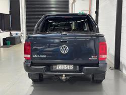 2017 Volkswagen Amarok TDI420 Core Plus 2H MY18 4X4 Constant Starlight Blue