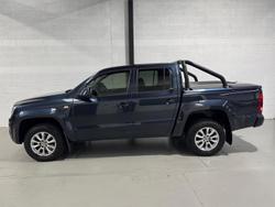 2017 Volkswagen Amarok TDI420 Core Plus 2H MY18 4X4 Constant Starlight Blue