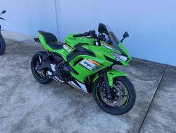 2025 Kawasaki NINJA 650L Green