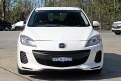 2013 Mazda 3 Neo BL Series 2 MY13 Crystal White Pearl