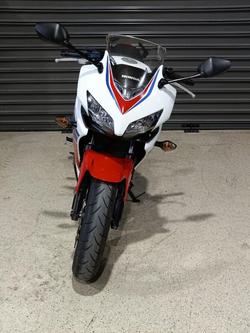 2013 Honda CBR500R WHITE