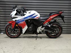 2013 Honda CBR500R WHITE