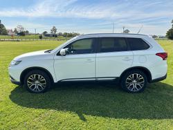 2016 Mitsubishi Outlander XLS ZK MY16 4X4 On Demand White