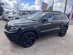 2014 Jeep Grand Cherokee Blackhawk WK MY14 4X4 Dual Range Brilliant Black