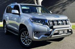 2021 Toyota Landcruiser Prado VX GDJ150R 4X4 Dual Range Silver Pearl