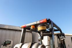 2002 Toyota 02-7Fg35 3.5T Forklift Orange