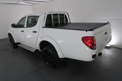 2014 Mitsubishi Triton GLX MN MY15 4X4 Dual Range White