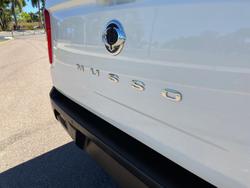 2025 KGM Musso Advance Q261 MY26 4X4 Dual Range Grand White