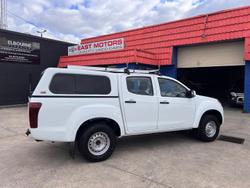 2016 Isuzu D-MAX SX High Ride MY15.5 4x2 Splash White