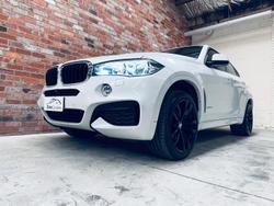 2015 BMW X6 xDrive30d F16 4X4 Constant Alpine White