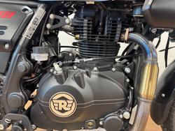 2022 Royal Enfield SCRAM 411 - MID E5 BLAZING BLACK