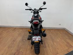 2022 Royal Enfield SCRAM 411 - MID E5 BLAZING BLACK