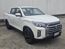 2024 SsangYong Musso Ultimate Q261 MY24 4X4 Dual Range Grand White