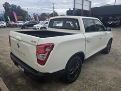2024 SsangYong Musso Ultimate Q261 MY24 4X4 Dual Range Grand White