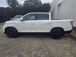 2024 SsangYong Musso Ultimate Q261 MY24 4X4 Dual Range Grand White