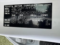 2008 Toyota
Corolla Conquest