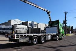 2013 Scania G480 8X4 CRANE TRUCK GREEN