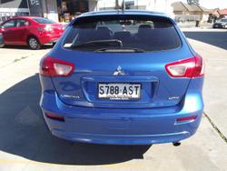 2012 Mitsubishi Lancer ES CJ MY12 Lightning Blue