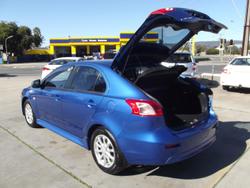 2012 Mitsubishi Lancer ES CJ MY12 Lightning Blue