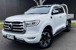 2023 GWM Ute Cannon NPW 4X4 Pearl White