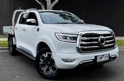 2023 GWM Ute Cannon NPW 4X4 Pearl White