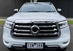 2023 GWM Ute Cannon NPW 4X4 Pearl White