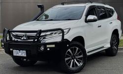 2018 Mitsubishi Pajero Sport Exceed QE MY18 4X4 Dual Range White