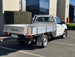 2009 Toyota Hilux Workmate TGN16R MY09 4x2 Glacier White