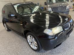 2006 BMW X3 si E83 MY07 Four Wheel Drive Black Sapphire