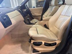 2006 BMW X3 si E83 MY07 Four Wheel Drive Black Sapphire