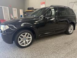 2006 BMW X3 si E83 MY07 Four Wheel Drive Black Sapphire