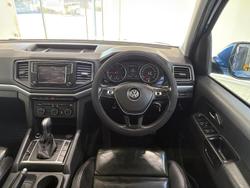 2017 Volkswagen Amarok TDI550 Ultimate 2H MY18 4X4 Constant Ravenna Blue