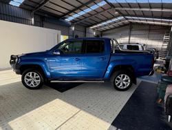 2017 Volkswagen Amarok TDI550 Ultimate 2H MY18 4X4 Constant Ravenna Blue