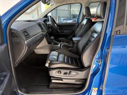 2017 Volkswagen Amarok TDI550 Ultimate 2H MY18 4X4 Constant Ravenna Blue