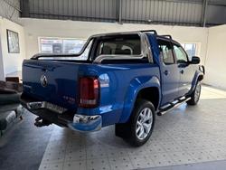 2017 Volkswagen Amarok TDI550 Ultimate 2H MY18 4X4 Constant Ravenna Blue