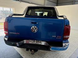2017 Volkswagen Amarok TDI550 Ultimate 2H MY18 4X4 Constant Ravenna Blue