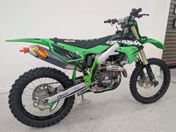 2021 Kawasaki KX450 Green