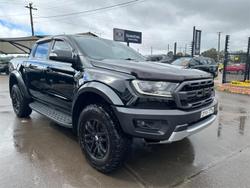 2018 Ford Ranger Raptor PX MkIII MY19 4X4 Dual Range Shadow Black