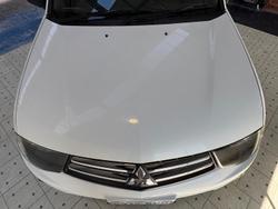 2015 Mitsubishi Triton GLX MN MY15 4X4 Dual Range White