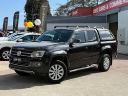 2016 Volkswagen Amarok TDI420 Highline 2H MY16 4X4 Constant Deep Black