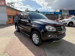 2016 Volkswagen Amarok TDI420 Highline 2H MY16 4X4 Constant Deep Black