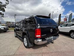 2016 Volkswagen Amarok TDI420 Highline 2H MY16 4X4 Constant Deep Black