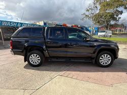 2016 Volkswagen Amarok TDI420 Highline 2H MY16 4X4 Constant Deep Black