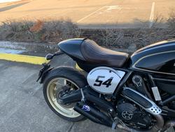 2017 DUCATI SCRAMBLER CAFE RACER White